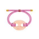 Mariner Link Rope Bracelet

Bright, playful, and endlessly stackable. The Adjustable Mariner Link Rope Bracelet pairs a glossy mariner link with vibrant rope cords for a fresh take on everyday style. Finished with an adjustable closure and yellow gold plated accents, it's the perfect pop of color for any wrist stack. Available in vibrant colors to complement every outfit.

Yellow Gold Plated
Link: 1.5" Long X 1.8" Wide
Adjustable sliding closure