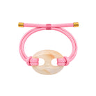 Mariner Link Rope Bracelet

Bright, playful, and endlessly stackable. The Adjustable Mariner Link Rope Bracelet pairs a glossy mariner link with vibrant rope cords for a fresh take on everyday style. Finished with an adjustable closure and yellow gold plated accents, it's the perfect pop of color for any wrist stack. Available in vibrant colors to complement every outfit.

Yellow Gold Plated
Link: 1.5" Long X 1.8" Wide
Adjustable sliding closure