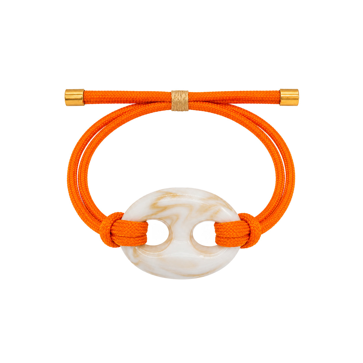 Mariner Link Rope Bracelet

Bright, playful, and endlessly stackable. The Adjustable Mariner Link Rope Bracelet pairs a glossy mariner link with vibrant rope cords for a fresh take on everyday style. Finished with an adjustable closure and yellow gold plated accents, it's the perfect pop of color for any wrist stack. Available in vibrant colors to complement every outfit.

Yellow Gold Plated
Link: 1.5" Long X 1.8" Wide
Adjustable sliding closure