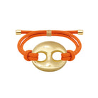 Adjustable Gold Mariner Link Bracelet

Bright, playful, and endlessly stackable. The Adjustable Gold Mariner Link Bracelet pairs a yellow gold plated mariner link and adjustable closure with vibrant rope cords for a fresh take on everyday style. It's the perfect pop of color for any wrist stack. Available in vibrant colors to complement every outfit.

Yellow Gold Plated
Link: 1.5" Long X 1.8" Wide
Adjustable sliding closure