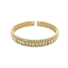 CZ 3 Row Open Bangle Bracelet

Yellow Gold Plated
2.30" Diameter


While supplies last. All Deals Of The Day sales are FINAL SALE.