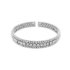 CZ 3 Row Open Bangle Bracelet

White Gold Plated
2.30" Diameter


While supplies last. All Deals Of The Day sales are FINAL SALE.