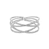 CZ Criss Cross Open Cuff Bracelet

White Gold Plated
2.25" Wide

While supplies last. All Deals Of The Day sales are FINAL SALE.