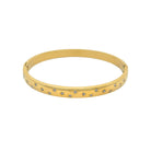 CZ Tiny Stars Eternity Bangle

Yellow Gold Plated Over Silver
6mm Width
2.5" Diameter