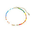 Rainbow Beaded Bracelet With Pearl

Yellow Gold Plated Over Silver
0.08" Wide
6.5-8.5" Adjustable Length

While supplies last. All Deals Of The Day sales are FINAL SALE.