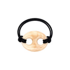 Mariner Link Black Hair Tie And Bracelet

An everyday essential with a polished feel. This Mariner Link Hair Tie adds a stylish touch to any look. Wear it in your hair or slip it onto your wrist as a chic bracelet for effortless style on the go. Available in vibrant colors to complement every look.

Link: 1.5" Long X 1.8" Wide