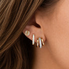 Pave Diamond Screw Stud Pierced Earrings

14K Yellow Gold
0.12 Diamond Carat Weight