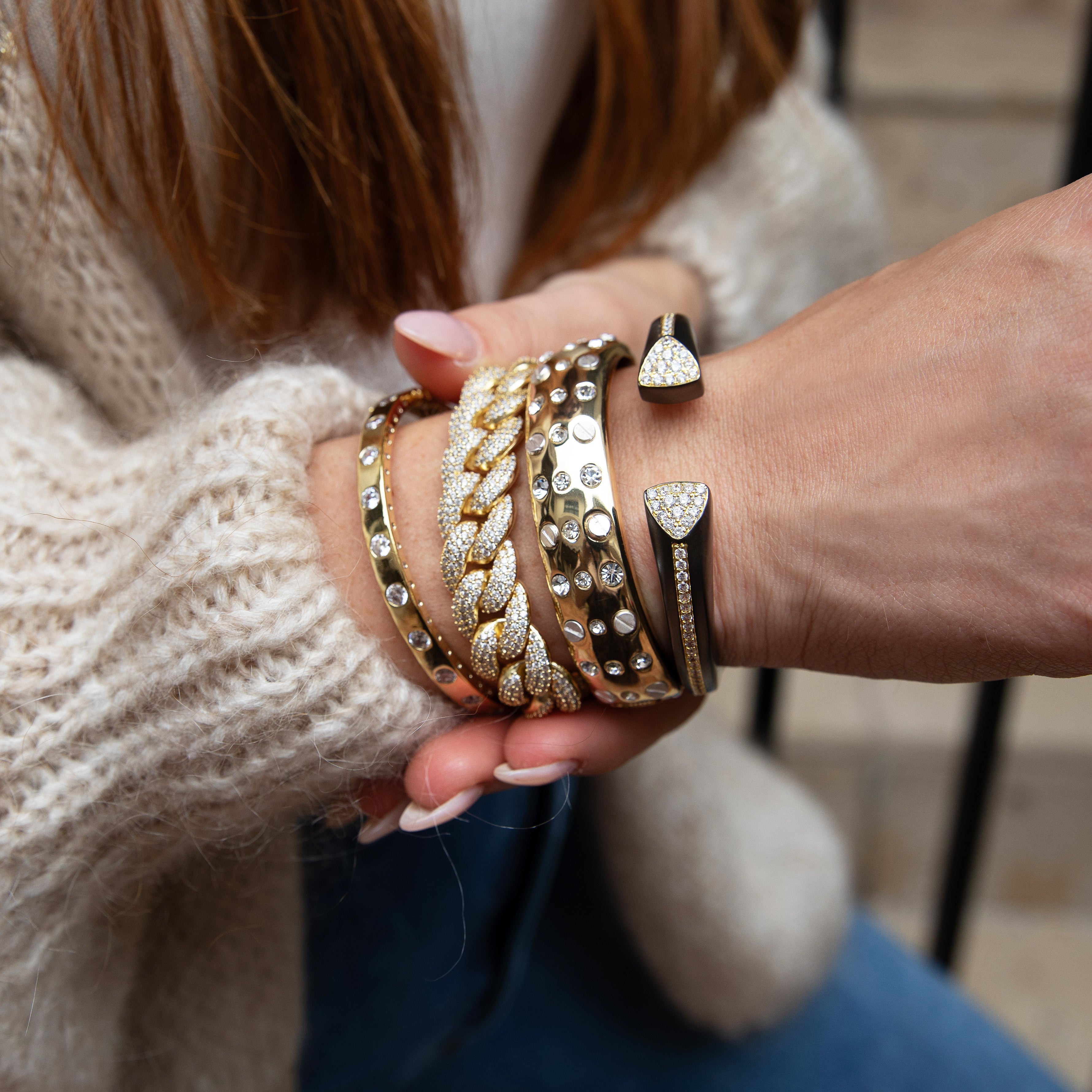 アクセサリー h'eres GEN NEUTRAL BANGLE GEN NEUTRAL BANGLE – h'eres
