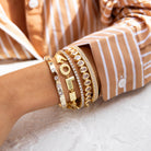 I Love You Link Bracelet

Show them how much you care with the I Love You Bracelet. This unique and playful accessory adds a touch of luxe to any outfit. Perfect for expressing your love in a fun and stylish way.

Yellow Gold Plated
0.5" Wide
7" Length