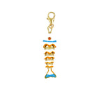 White Enamel Textured Flex Fish Charm&nbsp;

Reel in some fun with our Flex Fish Charm! This flexible and texturized charm adds a playful touch to any accessory. No need to fish for compliments, they'll come swimming your way with this cute addition.

Yellow Gold Plated
1.60" Long x 0.42" Wide