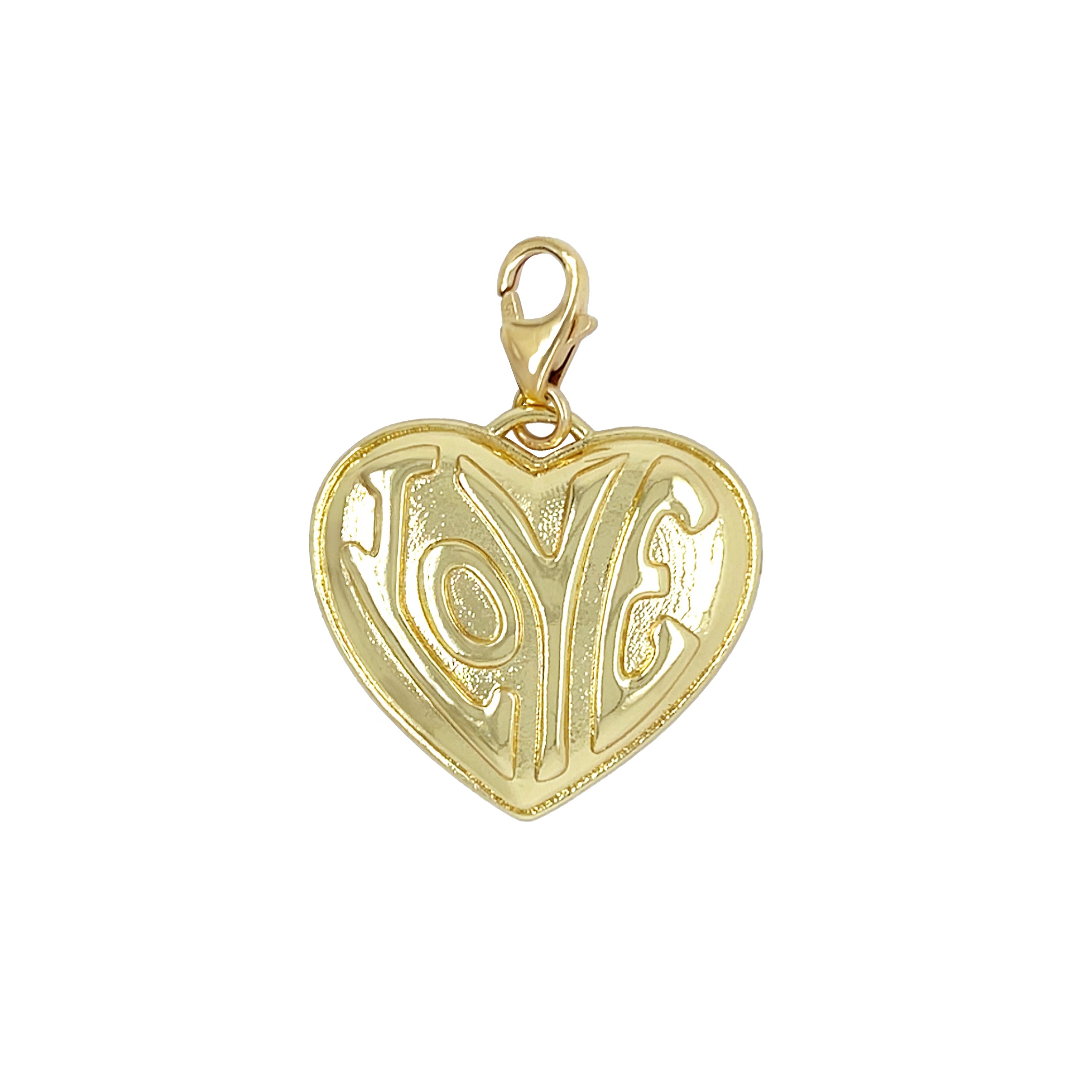 Love Puff Heart Charm

Yellow Gold Plated
0.90" Long x 0.48" Wide