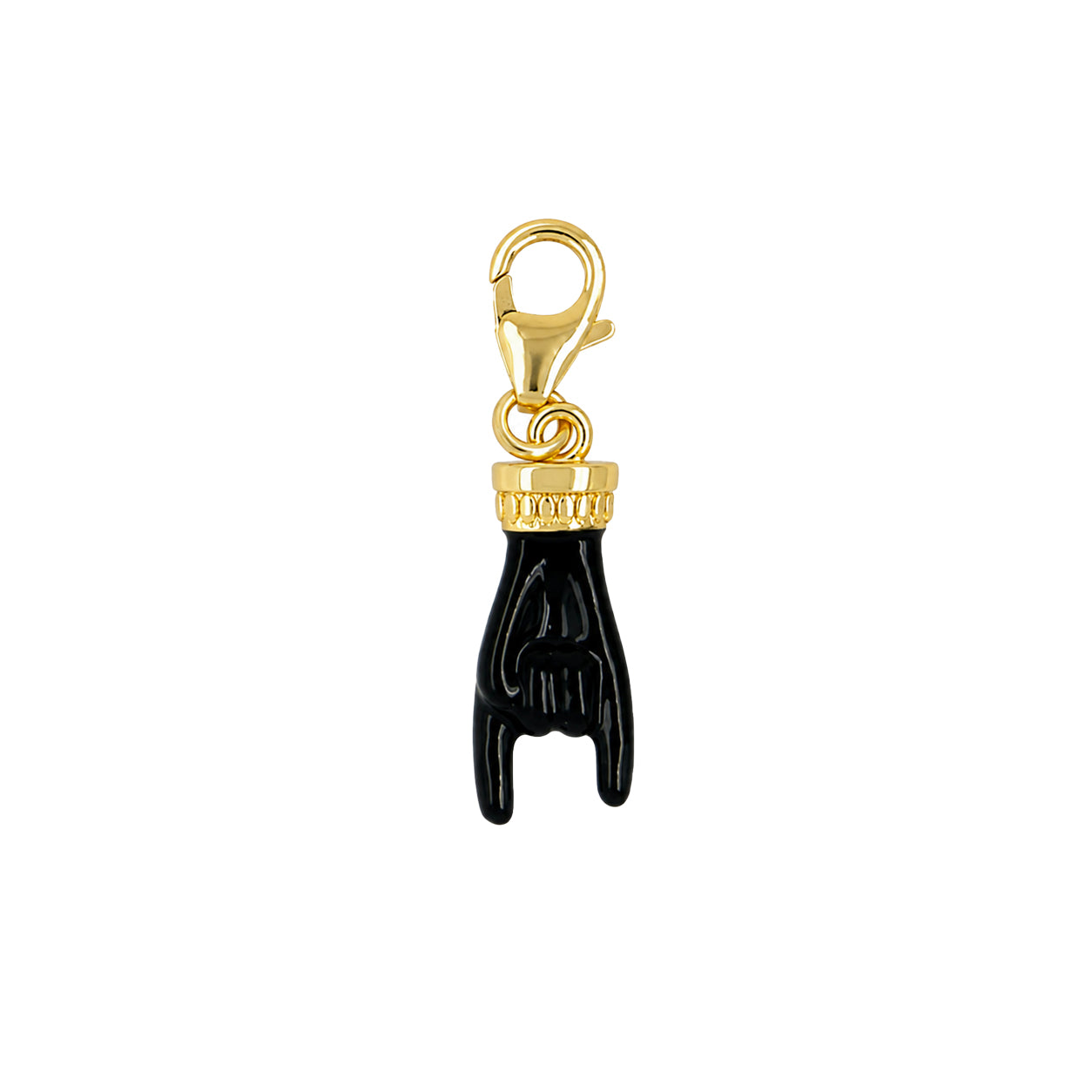 Black Small Rock On Charm

Yellow Gold Plated
1.28" Long x 0.32" Wide
Enamel