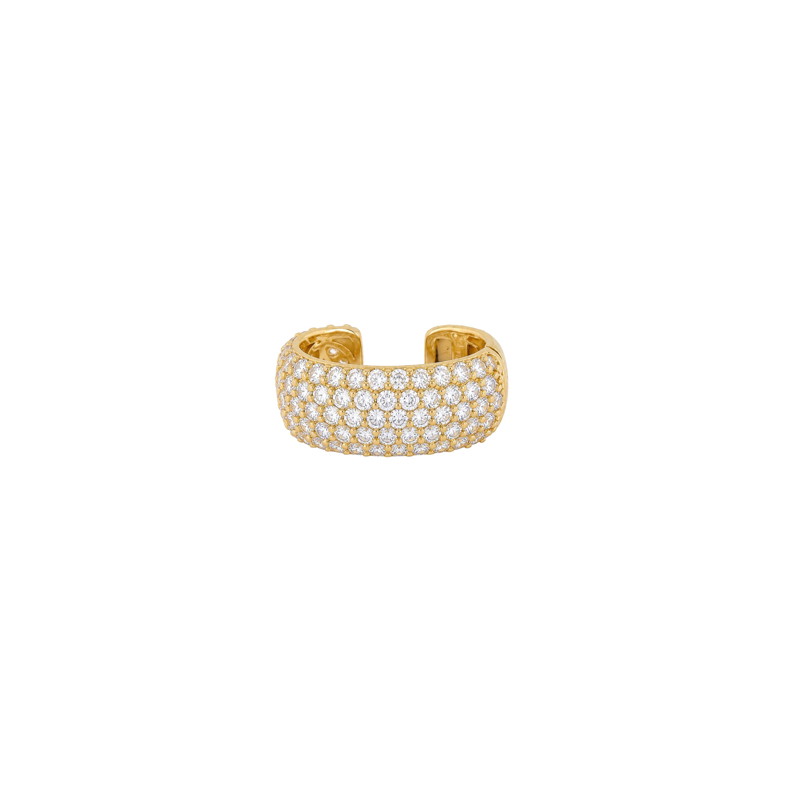 Diamond Pave Cuff Earring

14K Yellow Gold
0.67" Long x 0.26 Wide
1.18 Diamond Carat Weight