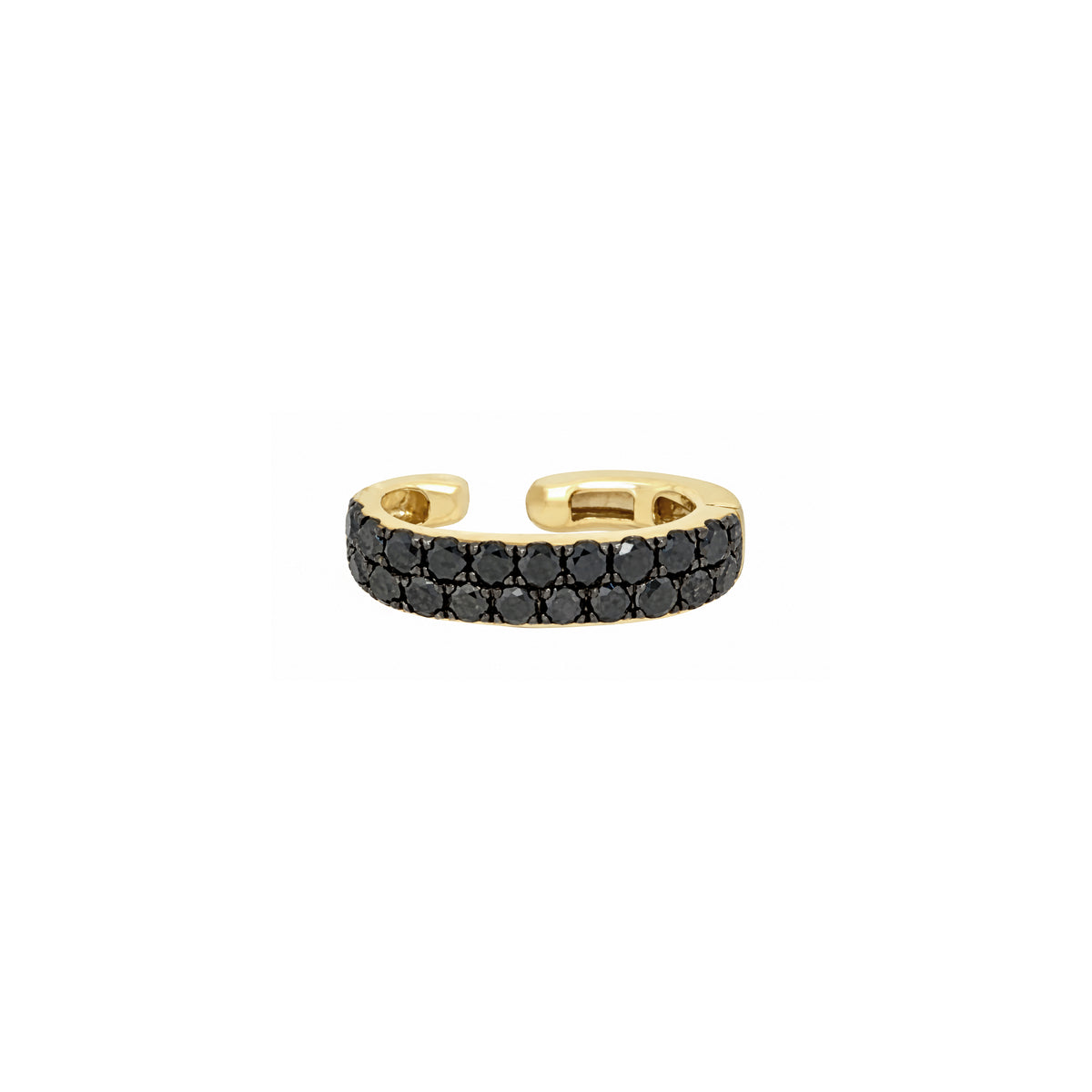 Black Diamond Ear Cuff