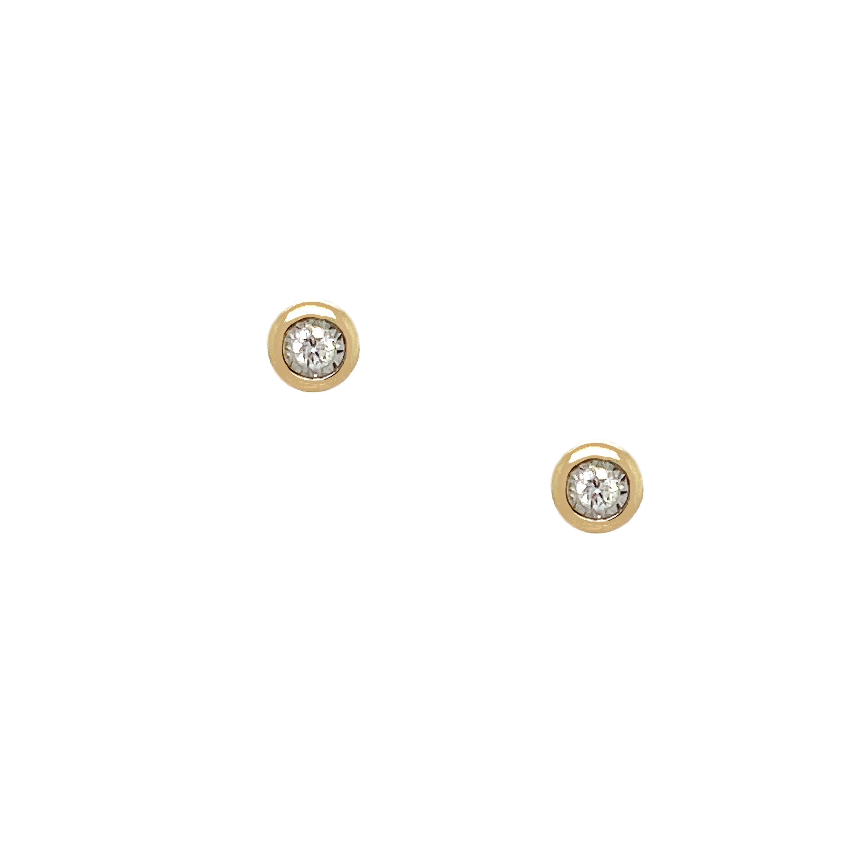 Small Diamond Stud Earrings

Transform your everyday style into a sophisticated ear party with our Small Diamond Stud Earrings. These earrings, adorned with sparkling diamonds, add a touch of chic to any ear party. Elevate your look with these versatile and timeless everyday earrings.

14K Yellow Gold
0.05 Diamond Carat Weight
0.15" Wide