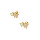 14K Gold Diamond Pave &amp; Pearl Double Butterfly Stud Earrings

14K Yellow Gold

0.20 Diamond Carat Weight
0.43 Mother Of Pearl&nbsp;
0.28" Long X 0.43" Wide