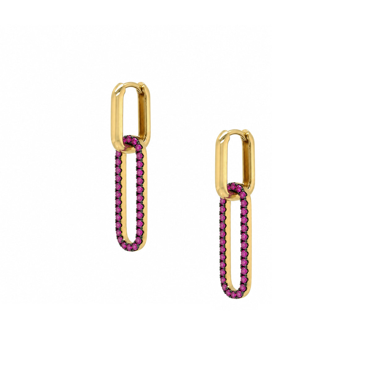Pink Sapphire Link Drop Earrings

14K Yellow Gold
0.90 Carat Sapphire Weight

Pierced