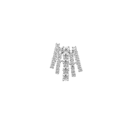 Diamond 5 Row Huggie Pierced Earring

Add a touch of sparkle and glam with our Diamond Huggie Earring. This chic earring will hug your ear just right with diamond embellishments. Perfect for any occasion, whether you want to add a touch of elegance or spice up your outfit with some flair!

14K White Gold
1.37 Diamond Carat Weight

0.65" Long X 0.56" Wide
SOLD AS SINGLE EARRING