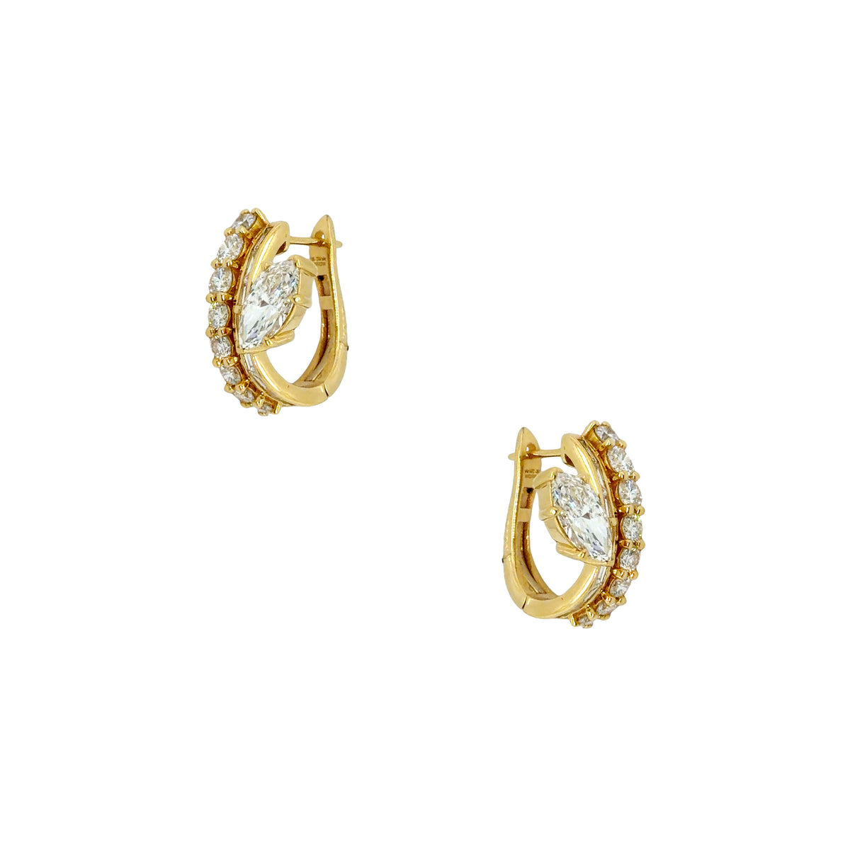 Marquise Diamond Earrings