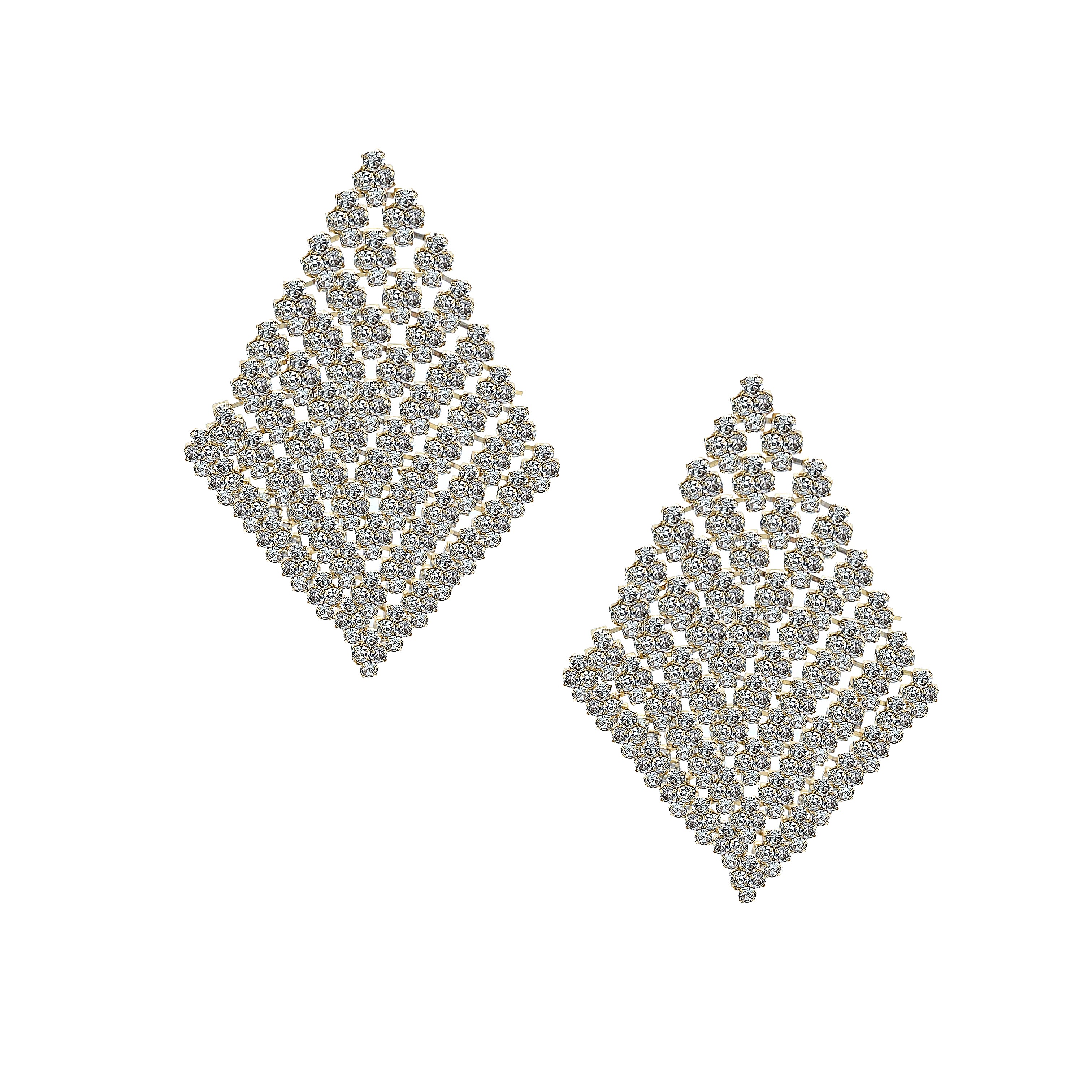 Crystal Filigree Rhombus Pierced Earrings

14K Yellow Gold
2.64" Long X 2.04" Wide