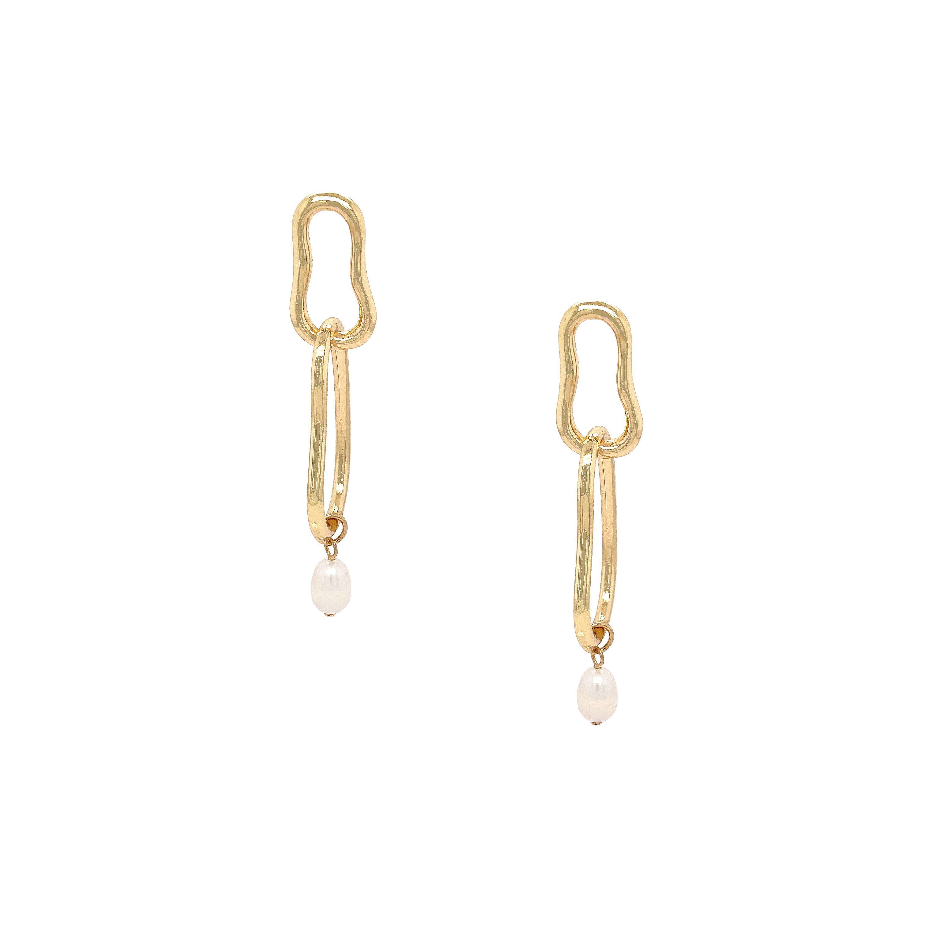 Freeform Freshwater Pearl Drop Pierced Earrings

Yellow Gold Plated
2.75" Long X 0.51" Wide


While supplies last. All Deals Of The Day sales are FINAL SALE.