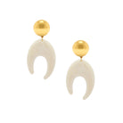 Beige Resin Curve Drop Clip Earrings

These clip earrings make a modern statement with their sculptural curved silhouette and polished yellow gold plated accents. Lightweight and effortlessly chic, they strike the perfect balance between elegance and contemporary style for any look.

Yellow Gold Plated&nbsp;
3.16" Long X 1. 50" Wide