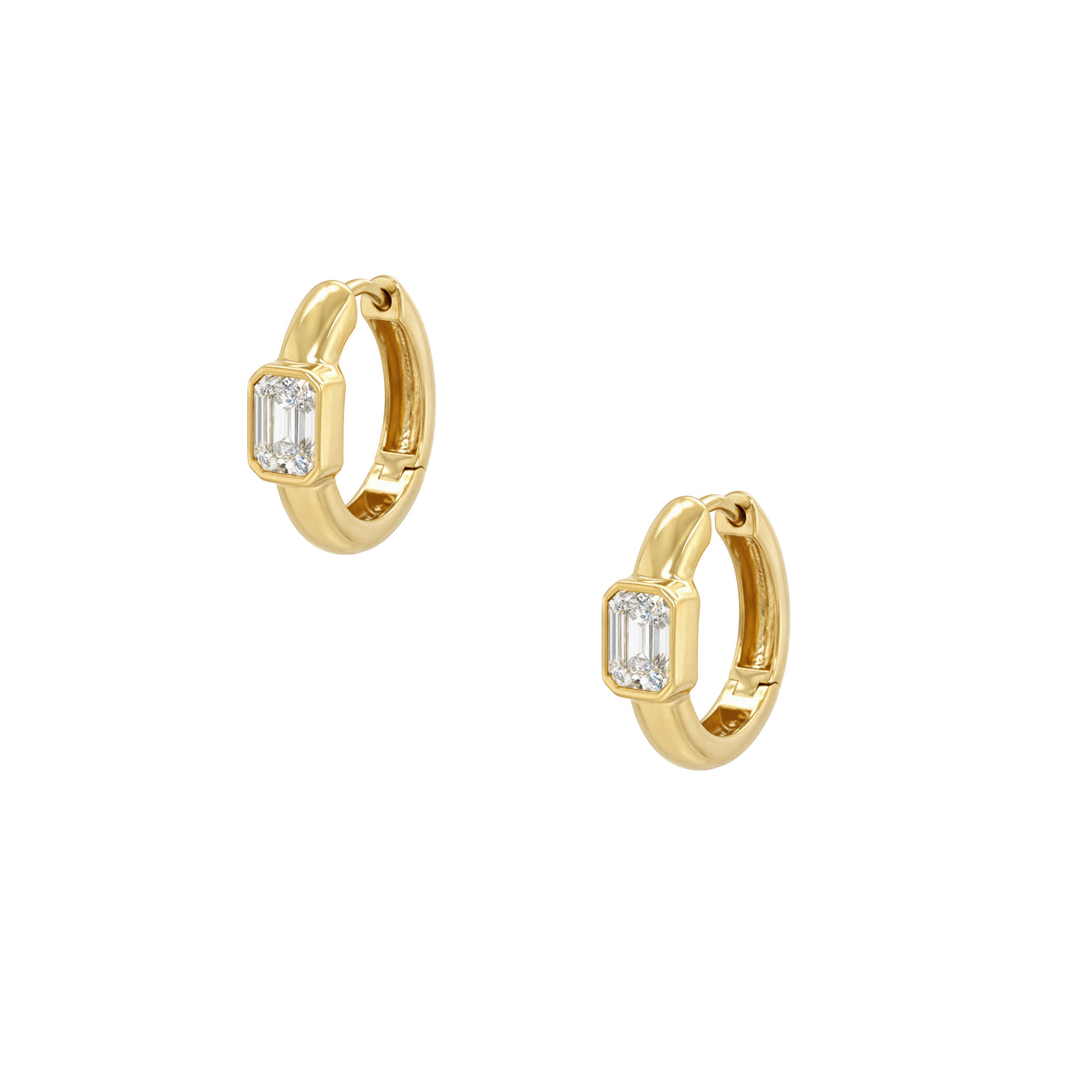 14K Lab Grown Diamond Hoop Earrings

14K Yellow Gold

0.60" Long X 0.20" Wide
1 Diamond Carat Weight
Color F
VS1 Clarity