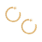 CZ Canary Yellow Pierced Hoop&nbsp;Pierced&nbsp;Earrings

Yellow Gold Plated Over Silver

1.75" Diameter