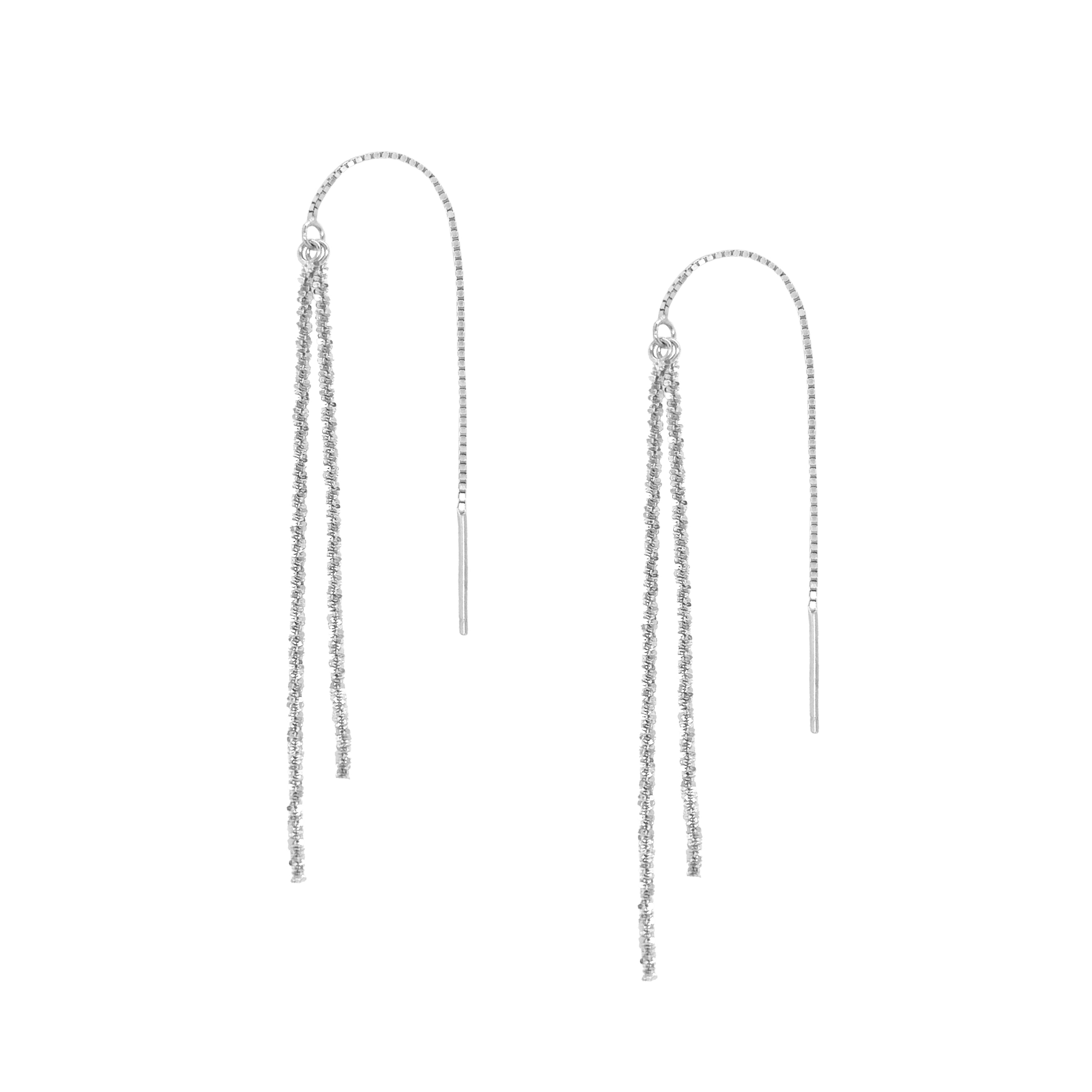 Two Strand Threader Earrings View 1
