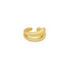Plain Double Cuff Earring

Sleek, bold, and easy to wear. This polished yellow gold plated cuff creates the look of layered jewelry with a single piece. A chic, minimalist piece that delivers maximum impact with effortless sophistication.

Yellow Gold Plated
0.62" Wide