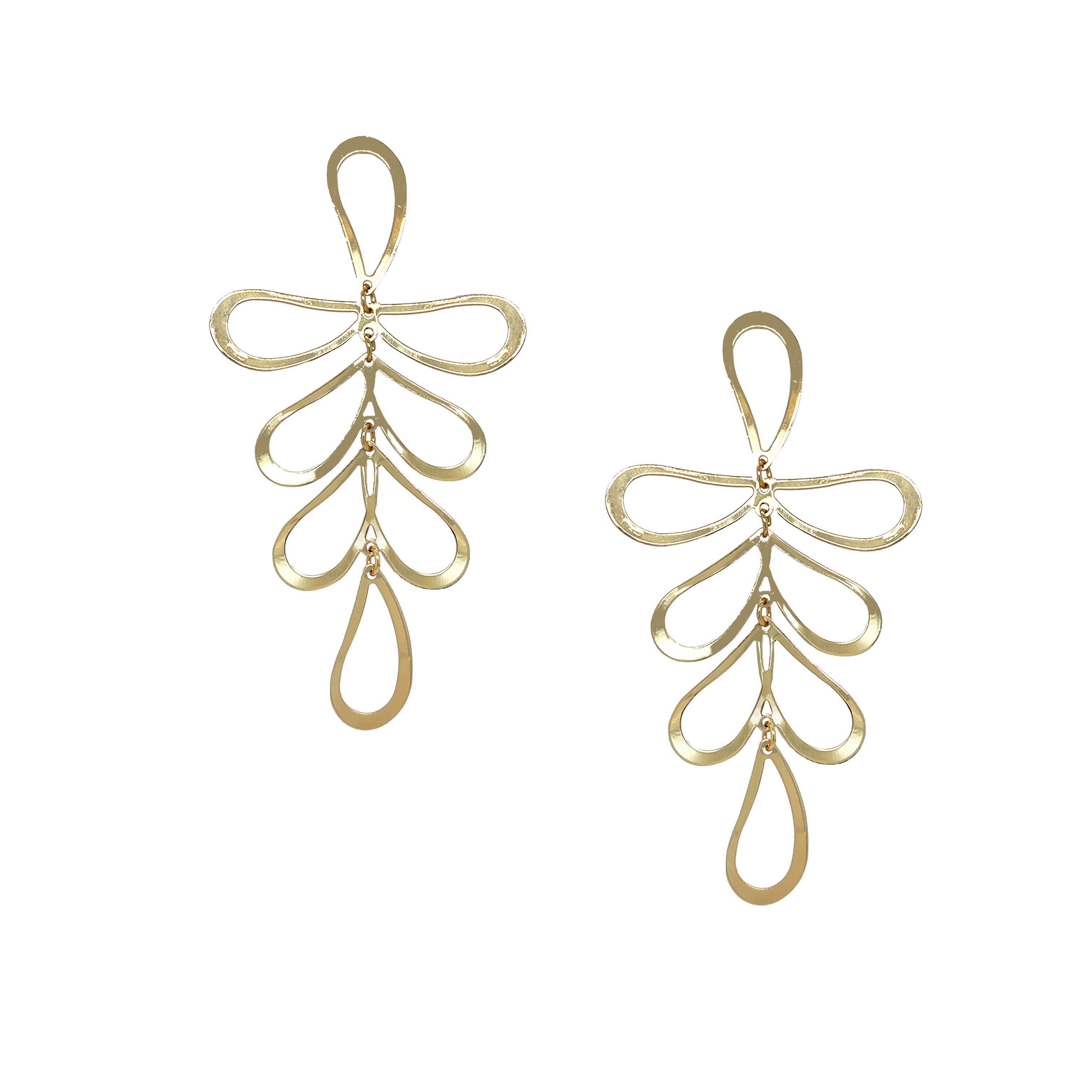 Open Leaf Pierced Earrings

Add a touch of playful to your look with our Open Leaf Earrings! These unique and delicate earrings feature a charming leaf design, perfect for any outfit. Embrace your playful side with a chic twist on a classic statement earring.

Yellow Gold Plated
4.26" Long X 2.20" Wide