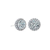 Pave CZ Stud Pierced Earrings

White Gold Plated
1ct Center Stone With Pave CZs