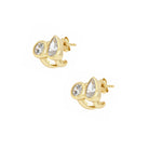 Double Row Tear Round Pierced Earrings

Yellow Gold Plated

Cubic Zirconia

0.61" Long X 0.51" Wide
