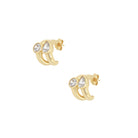 Double Row Tear Round Pierced Earrings

Yellow Gold Plated

Cubic Zirconia

0.61" Long X 0.51" Wide