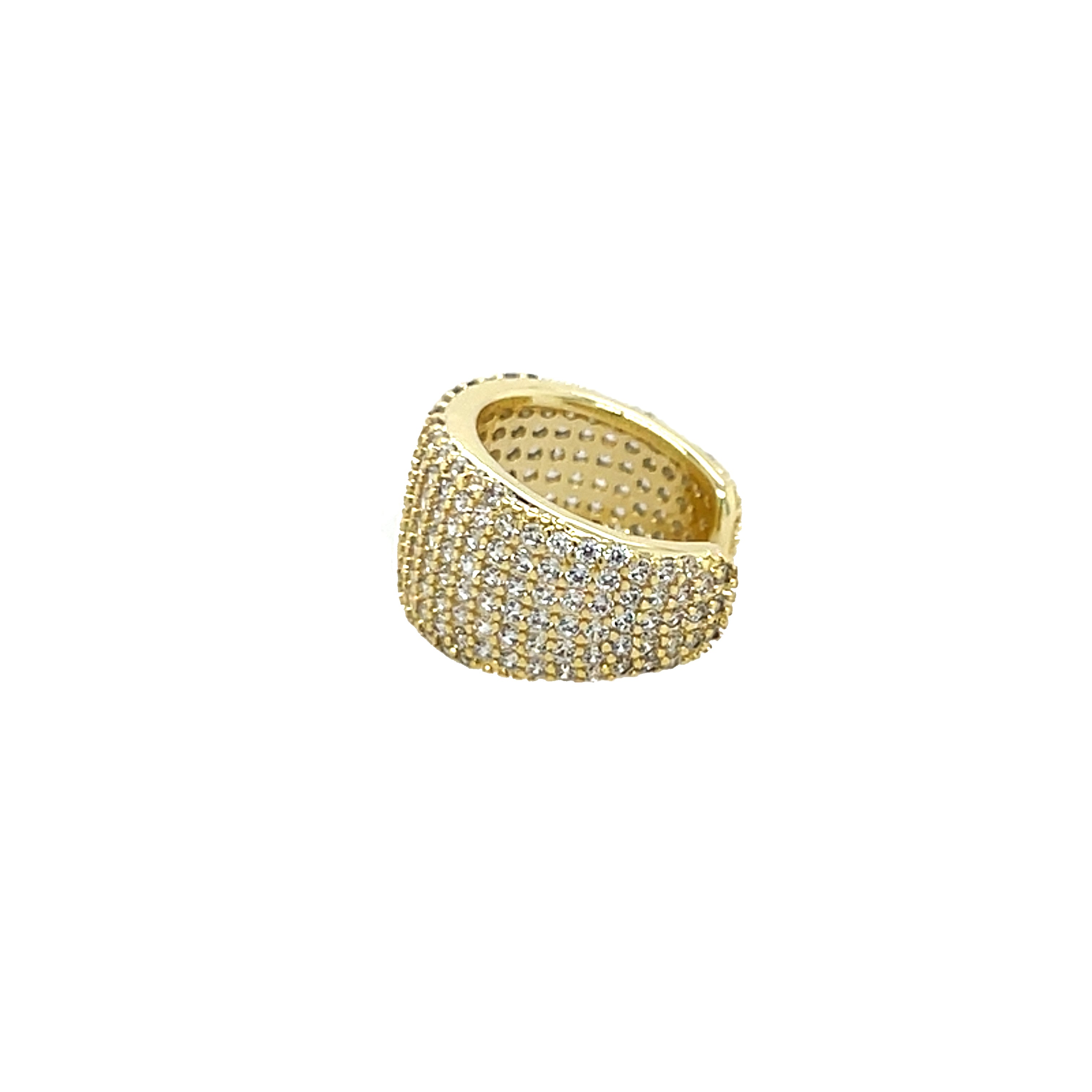 Thick CZ Pave Ear Cuff

This Diamond Ear Cuff features a unique bubble design accentuated by sparkling diamonds, offering a distinctive and elegant look without the need for piercings.

Yellow Gold Plated
0.35" Wide