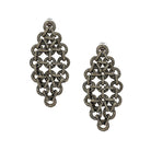 Resin Link Cream Sparkle Pierced Drop Earrings

Add an elegant touch of sparkle with these beautiful cream resin earrings. Their cascading link design creates a graceful, statement-making silhouette that transitions effortlessly from day to night. Pair with denim and a crisp button-down for a chic daytime look or dress them up for evening.&nbsp;

Resin
White Gold Plated
3.70" Long X 1.70" Wide