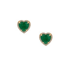 Emerald &amp; Diamond Heart Pierced Earrings

14K Yellow Gold
2.12 Emerald Carat Weight
0.13 Diamond Carat Weight
0.37" Long X 0.36" Wide
