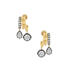 Lab Grown Diamond Triple Hoop Earrings

A fresh take on vintage glamour, these sculptural triple-hoop earrings pair warm 14K yellow gold with dramatic oxidized gold and 3.5 carats of brilliant lab-grown diamonds. Bold, dimensional, and effortlessly chic, they're made to be noticed.

14K Yellow &amp; Oxidized Gold

3,5 Diamond Carat Weight&nbsp;
0.98" Long X 0.55" Wide
Georgian Style
Color FG
