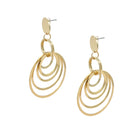 Multi Circle Drop Pierced Earrings

These Multi Circle Earrings are a must-have accessory for any fashion-forward individual. With their unique design and statement-making appeal, they are sure to elevate any outfit.

Yellow Gold Plated
3.20" Long X 1.90" Wide