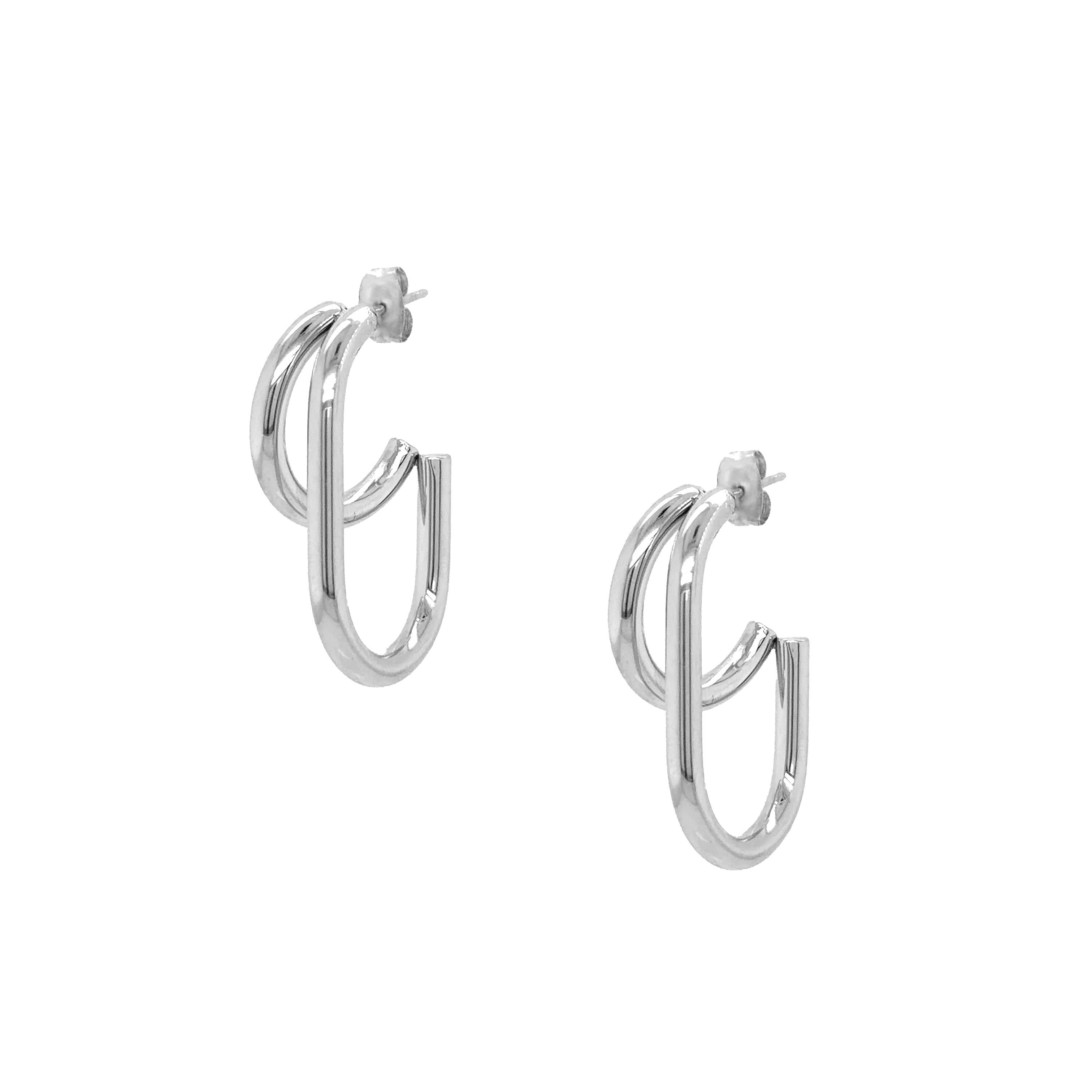 Two Layer Long Oval Earrings

White Gold Plated
1.25" Long X 0.36" Wide