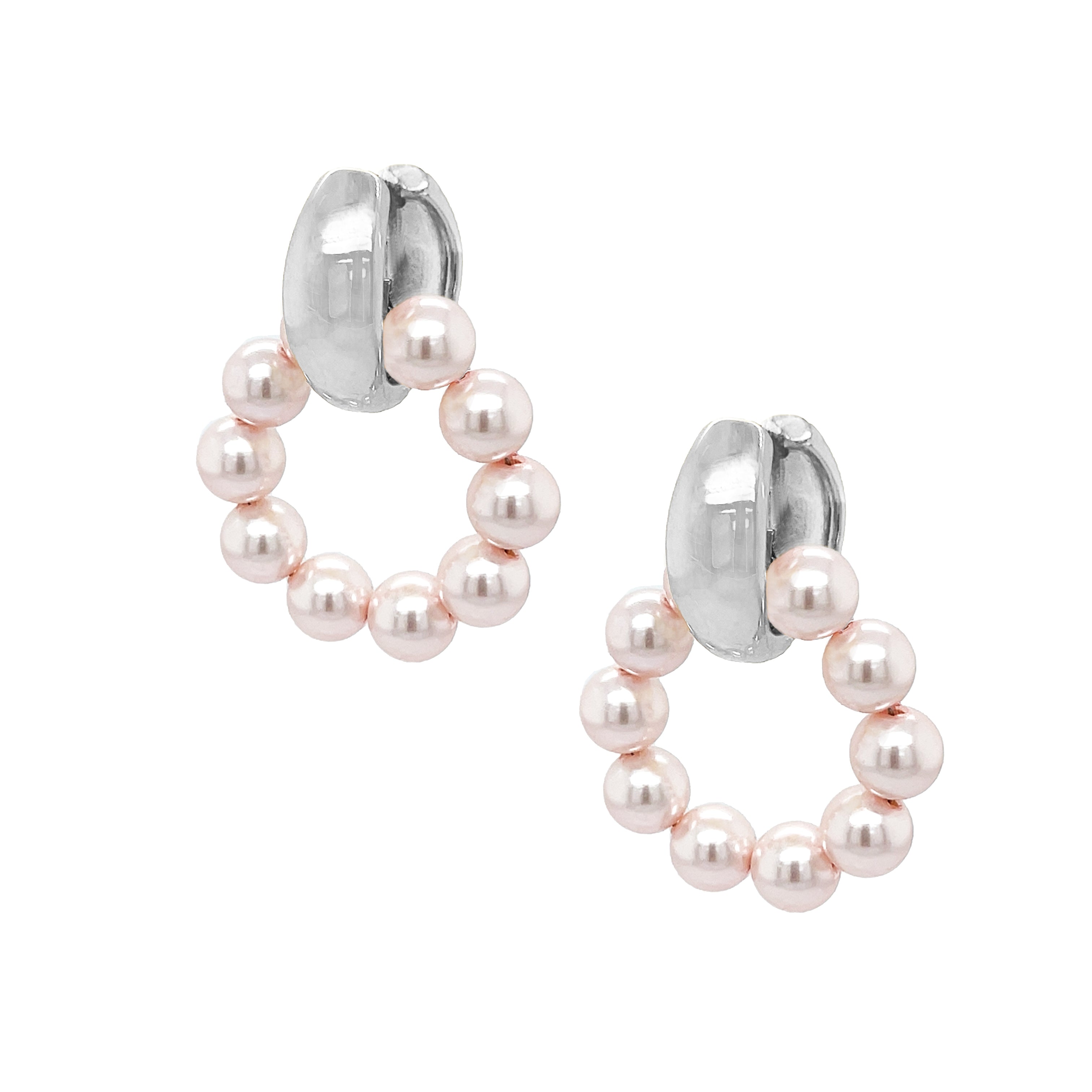 Pink Pearl Hoop Huggie Pierced Earrings

Elevate your ear party with our Pearl Hoop Huggie Earrings, where timeless elegance meets contemporary design. These refined hoops showcase luminous pink pearls gracefully suspended from polished gold hoops, featuring an innovative removable huggie that offers multiple styling possibilities. Perfect for anyone who appreciates versatility without compromising on sophistication.

Yellow Gold Plated Over Silver
Huggie: 0.50" Wide
Pearl Hoop: 1" Wide