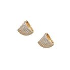 Pave CZ Triangle Huggie Pierced Earrings

Yellow Gold Plated
0.45" Long X 0.50" Wide

While supplies last. All Deals Of The Day sales are FINAL SALE.