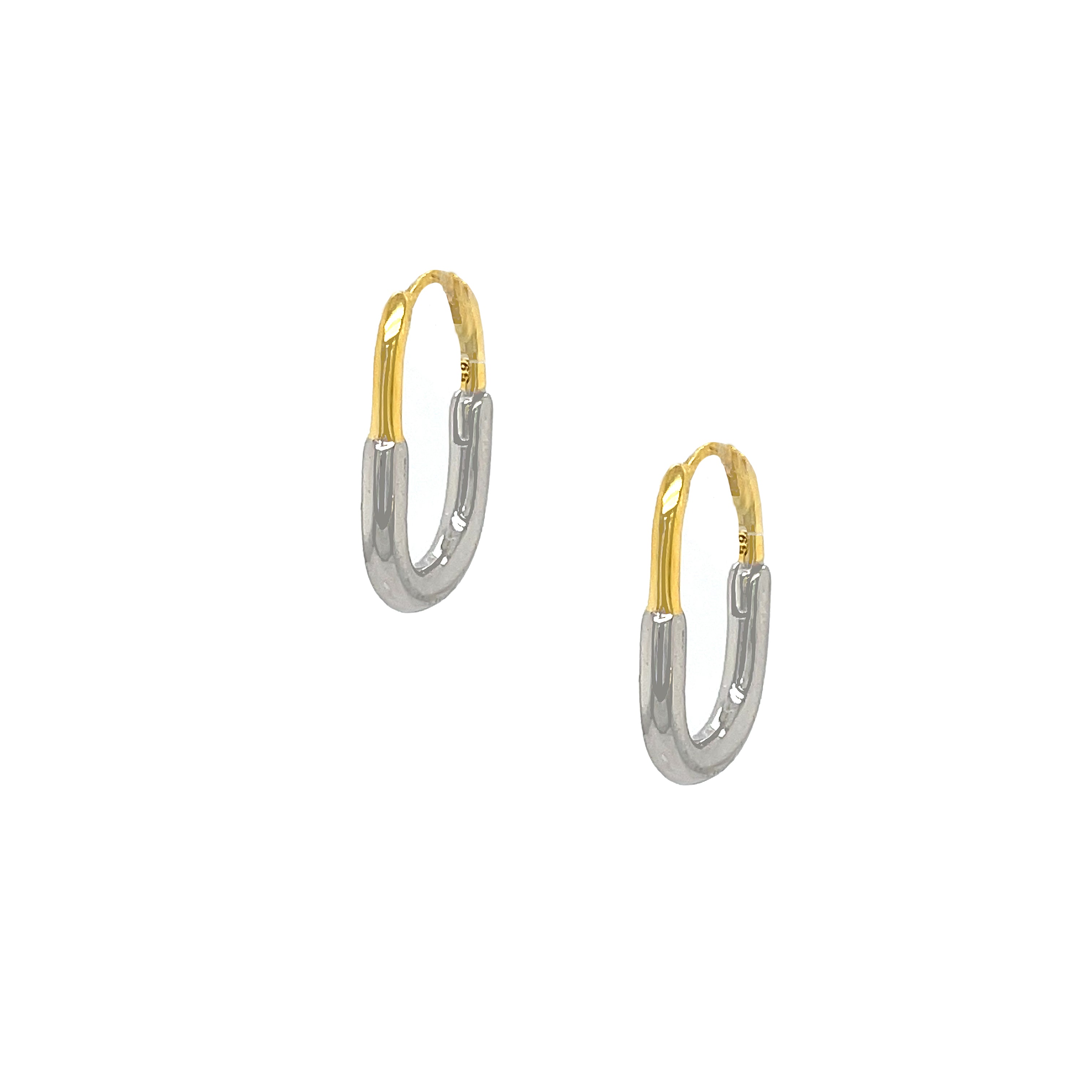 Rectangle Hoop Earrings