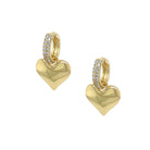 CZ Huggie Heart Drop Earrings

Yellow Gold Plated
CZ Huggie: 0.50" Diameter
Detachable Heart: 0.50" Long X 0.53" Wide

While supplies last. All Deals Of The Day sales are FINAL SALE.