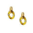 CZ Tortoise Resin Double Hoop Huggie Pierced Earrings

Yellow Gold Plated
1.16" Long X 0.66" Wide

While supplies last. All Deals Of The Day sales are FINAL SALE.