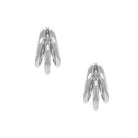 White&nbsp;Gold Plated Triple Hoop Pierced Earring

White Gold Plated
1.30" Diameter
0.15" Thick