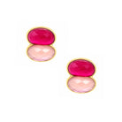 Clip On Pink Two Stone Earrings

Designed by Vaubel

Yellow Gold Plated Over Silver
1" Long x 0.75 Wide
Clip On