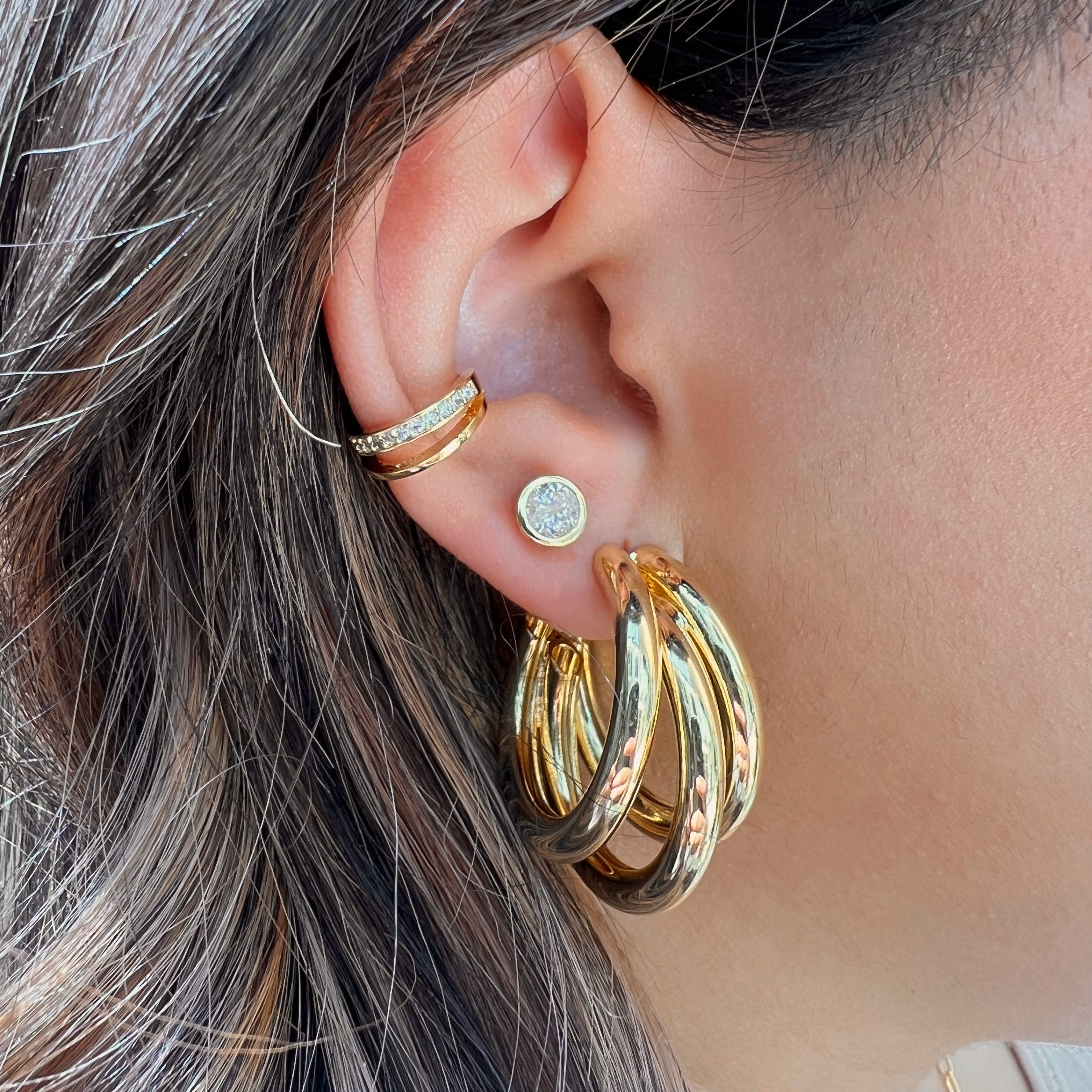 Jewelry Tri Hoop Earrings Red Dress Gold Silver Triple Hoop Earrings All Jewelry Jewelry Tri Hoop Earrings Red Dress Gold Silver Triple Hoop Earrings All Jewelry