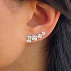 4 Stones Climber Pierced Earrings

White Gold Plated
Cubic Zirconia
0.75" Long X 0.32" Wide