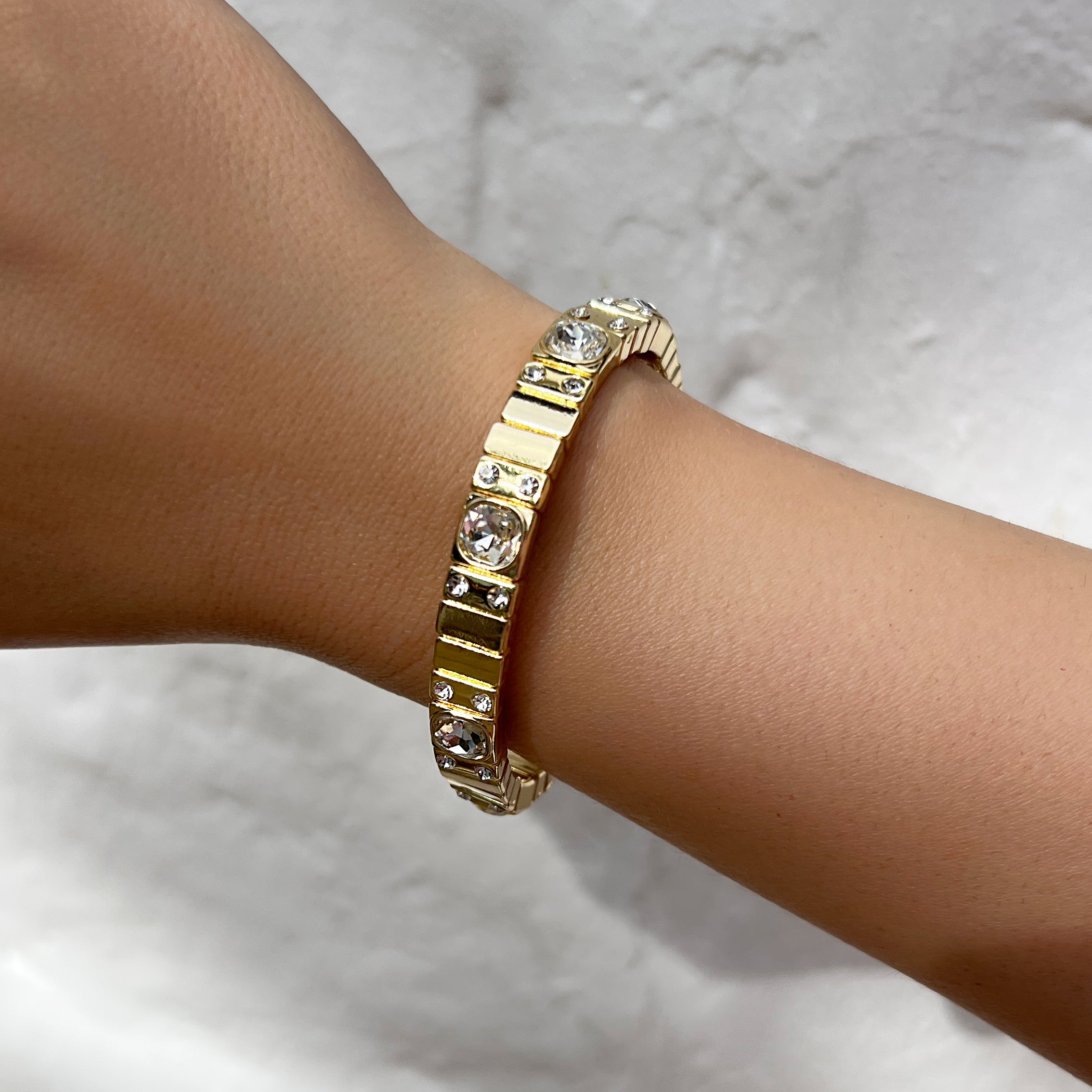Crystal Stretch Bracelet View 2